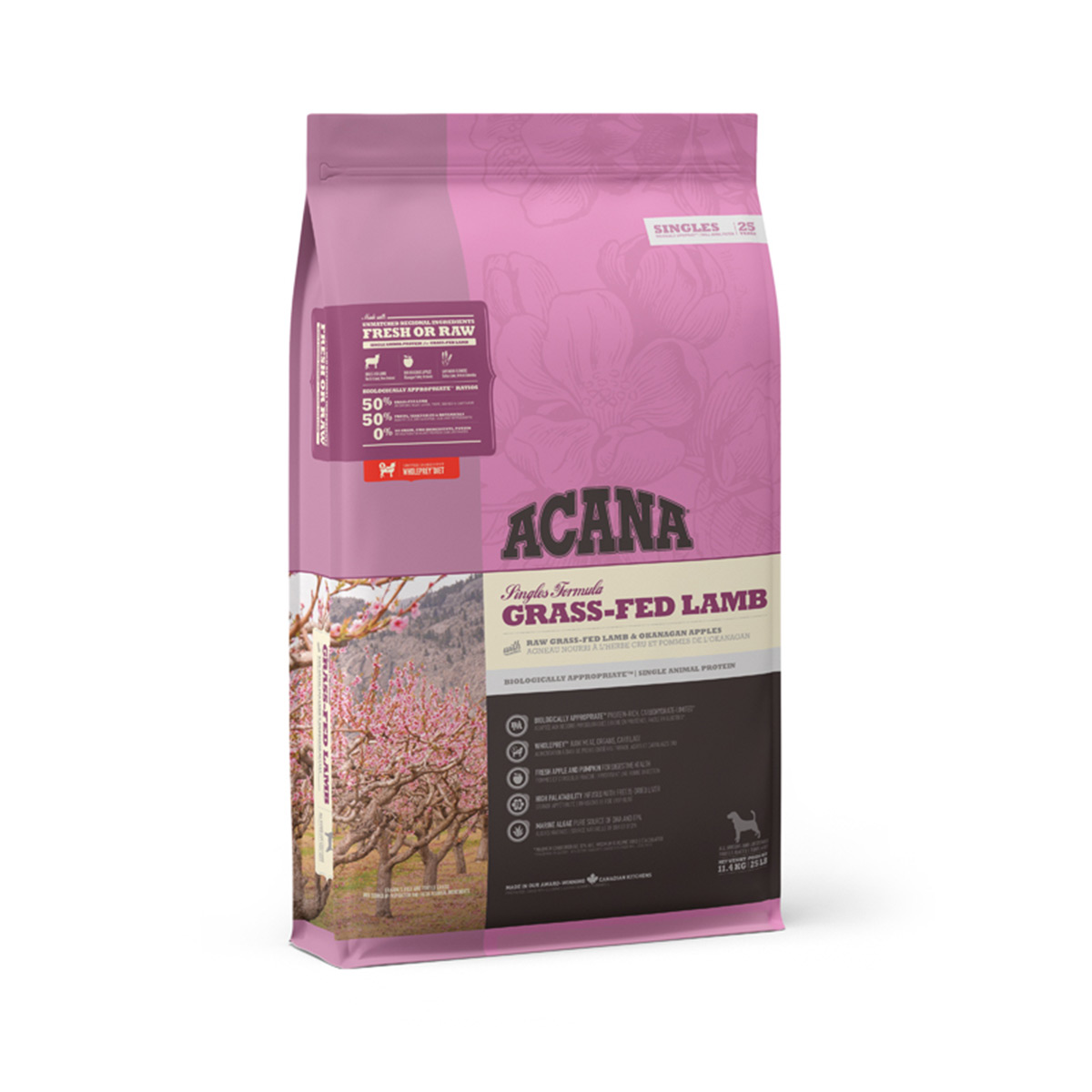 Levně ACANA Adult Grass-Fed jehněčí 11,4 kg