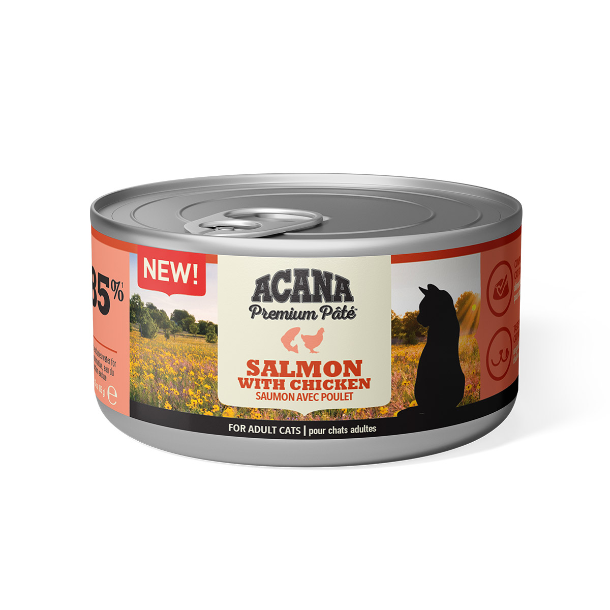 ACANA Cat Premium Pâté Salmon & Chicken 24x85g ACANA Cat Premium Pâté Salmon & Chicken 24x85g