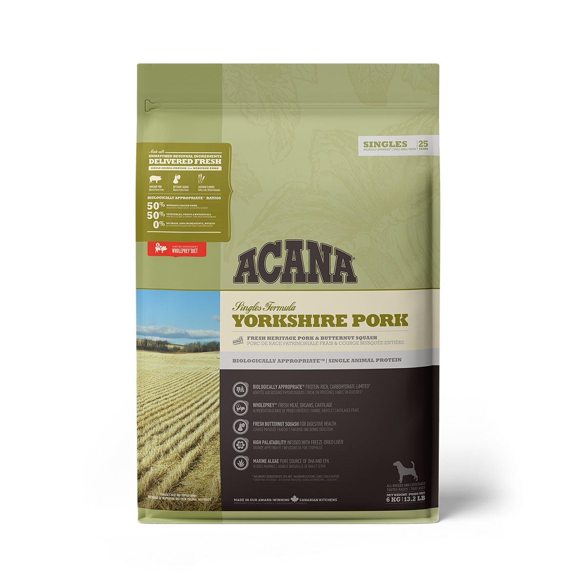 ACANA Dog Yorkshire Pork 6 kg