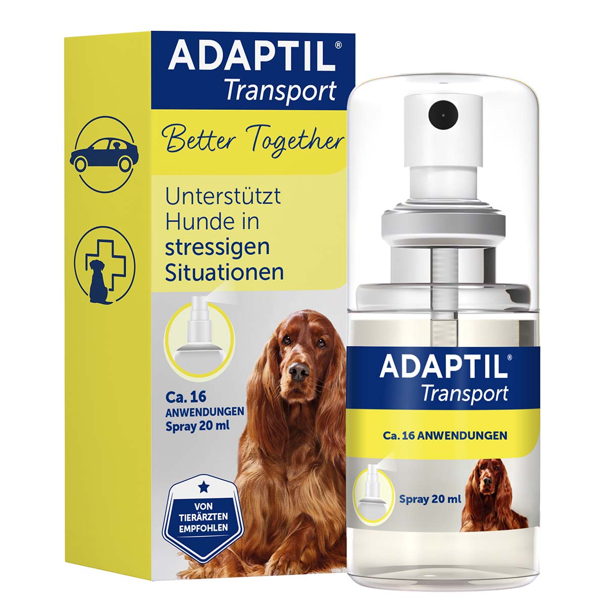 Adaptil sprej pro cestování, 60 ml 20ml