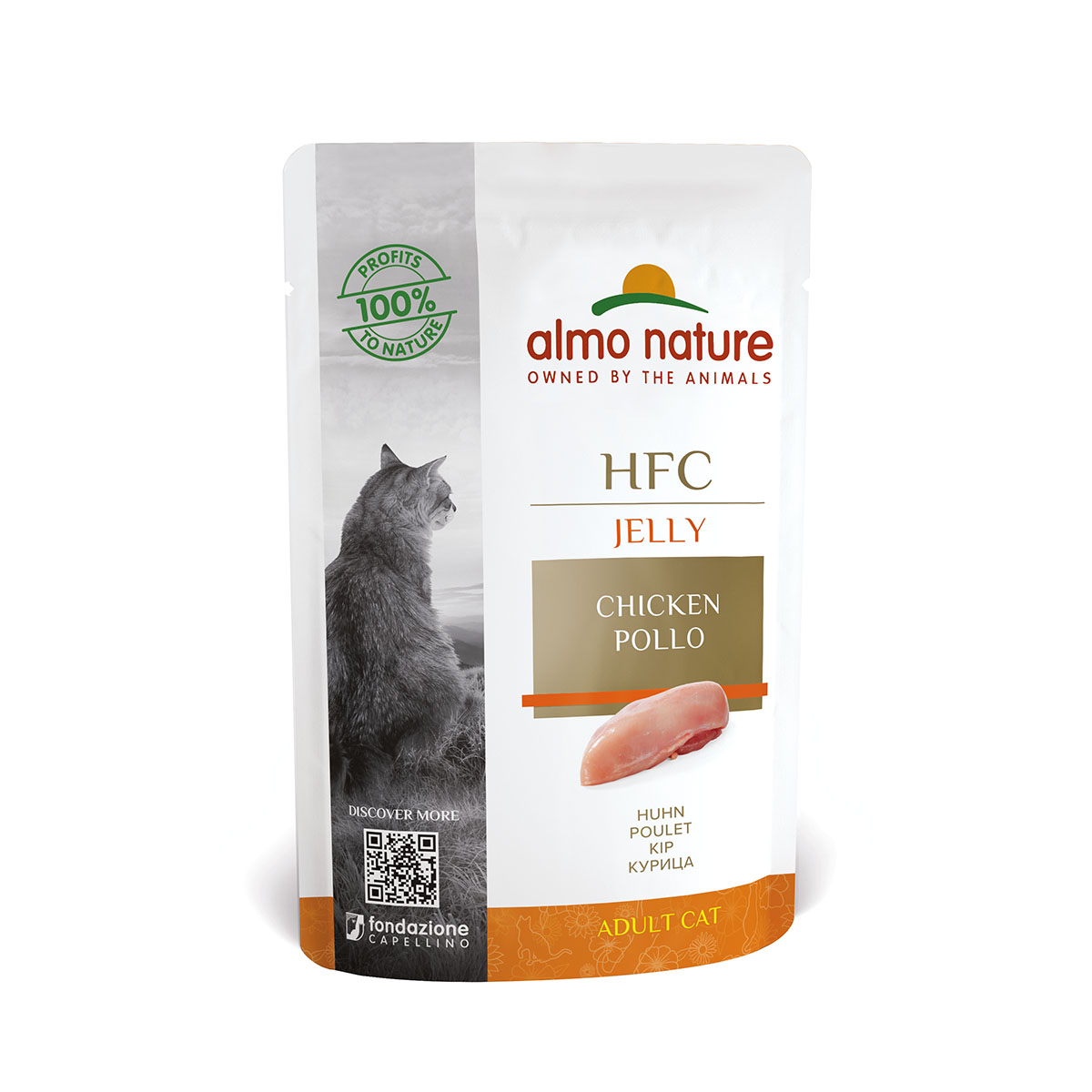 Almo Nature HFC in Jelly želé s kuřecím masem 24 × 55 g