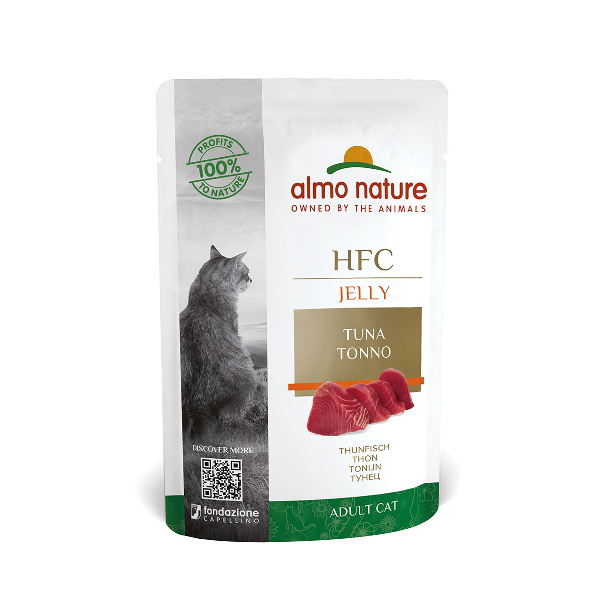 Almo Nature HFC in Jelly želé s tuňákem 24 × 55 g