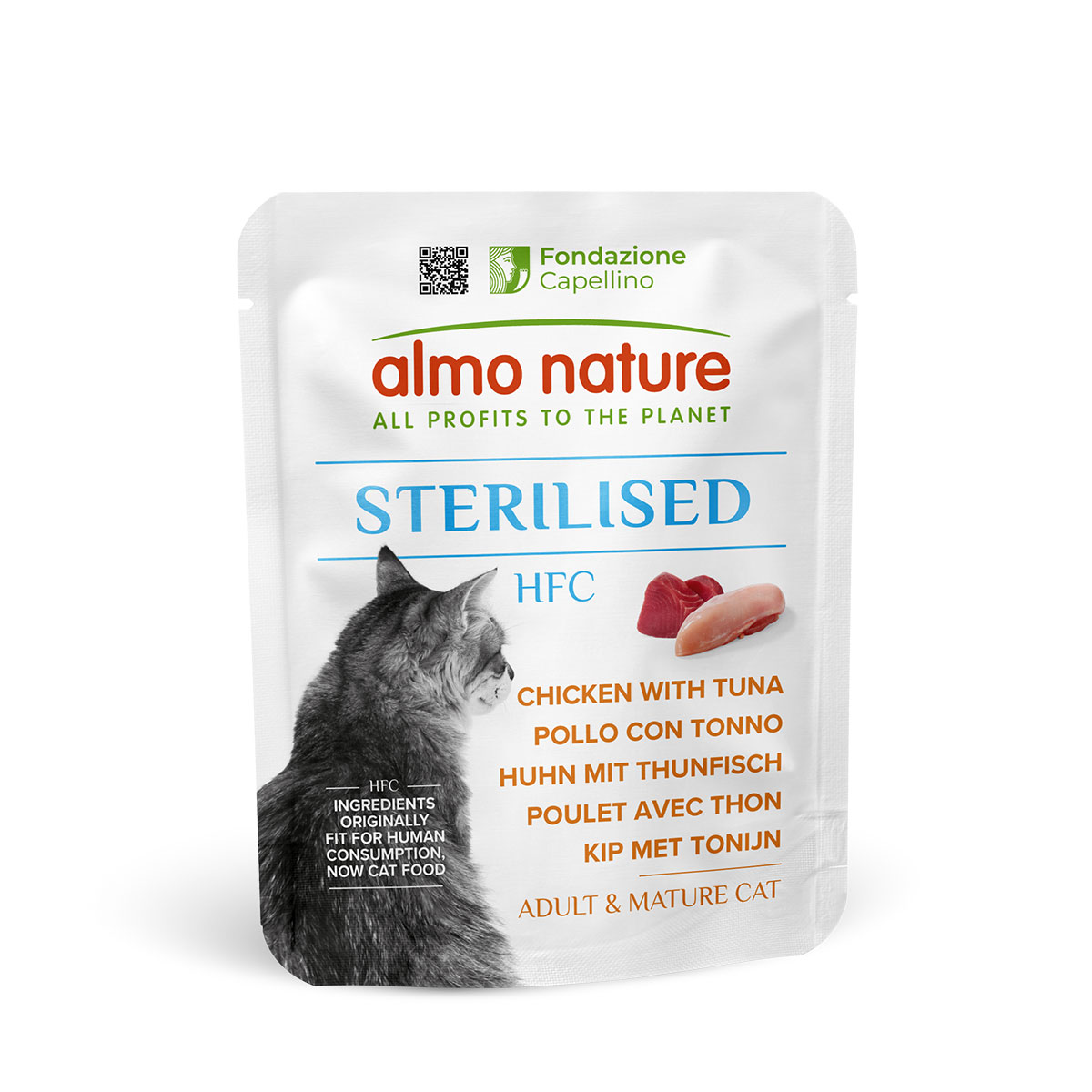 Almo Nature HFC Sterilised Huhn mit Thunfisch