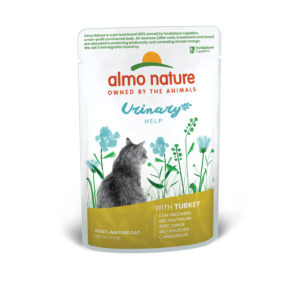 Levně Almo Nature Holistic Urinary Help krocan 30 × 70 g