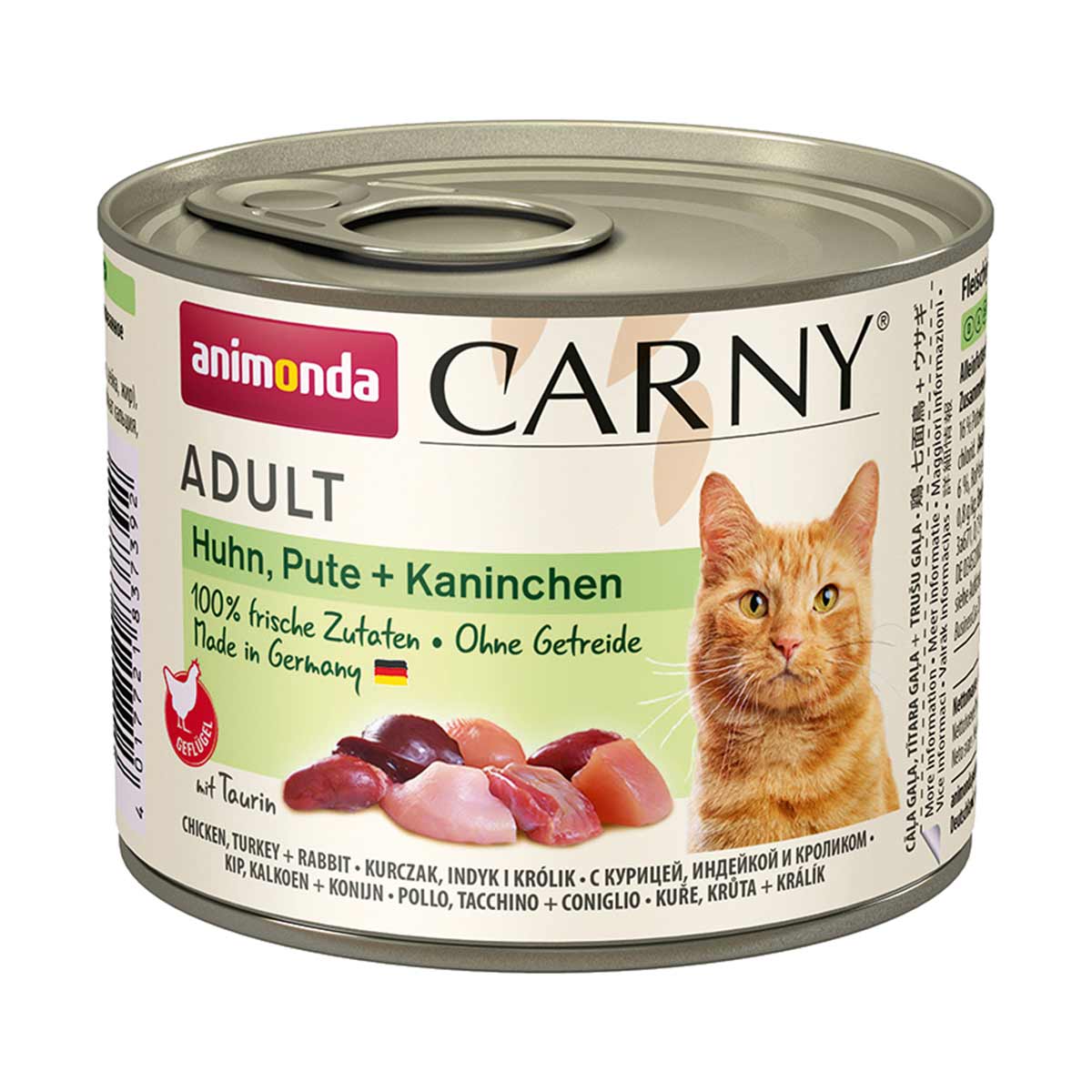 Animonda Carny Adult kuřecí, krůtí a králičí maso 24x200g