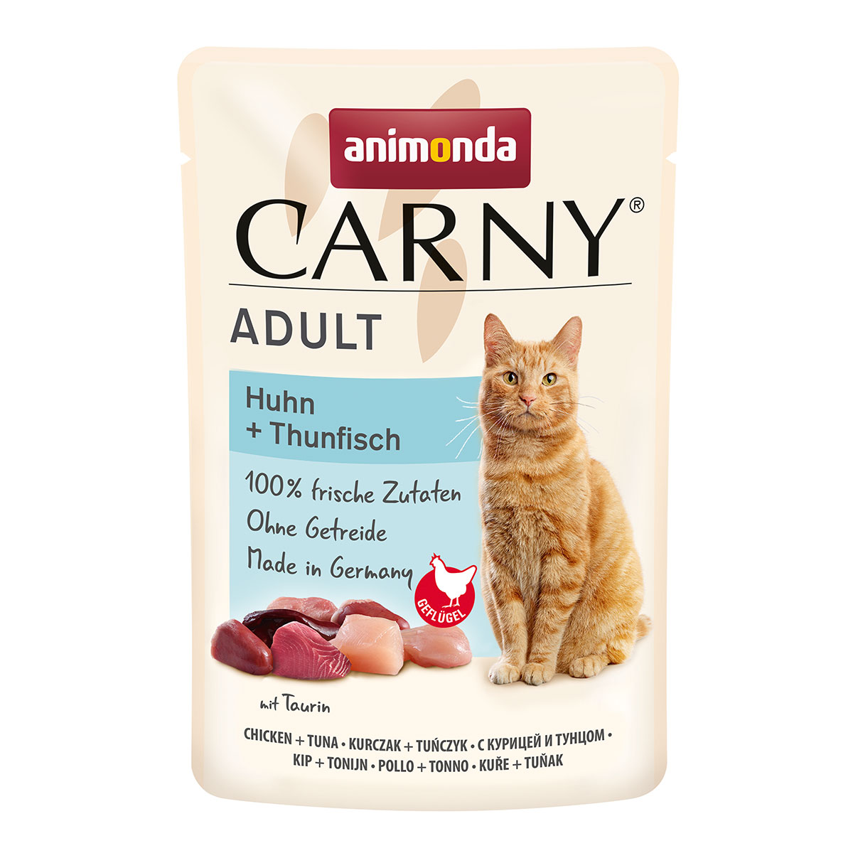 animonda Carny Adult Huhn + Thunfisch 12×85 g