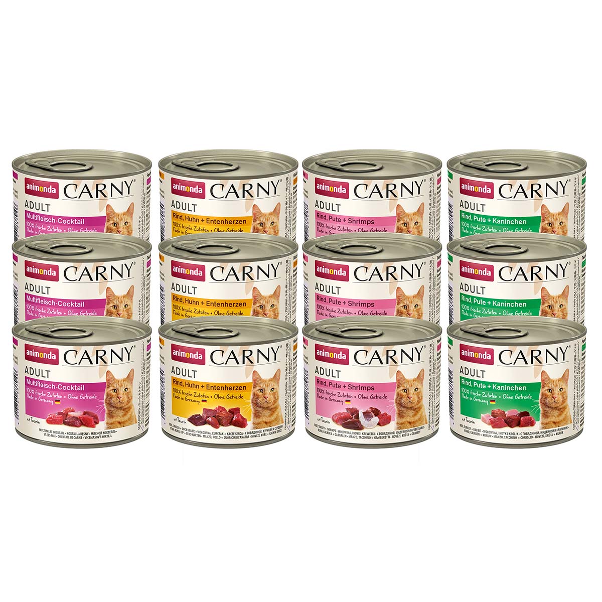 Animonda Carny Adult, variace chutí Mix 2 12x200g