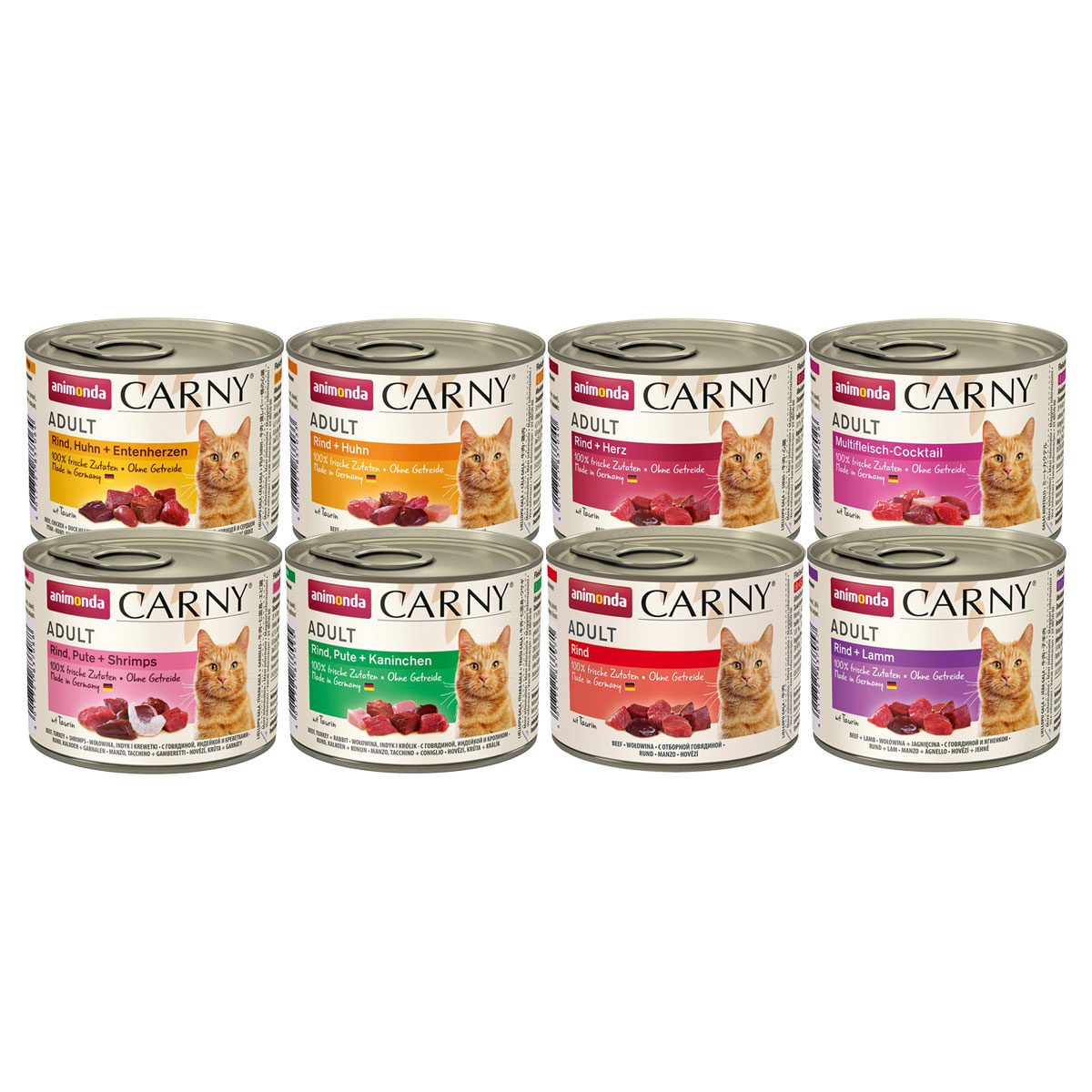 Animonda Carny Adult kombinované balení, 24× 200 g