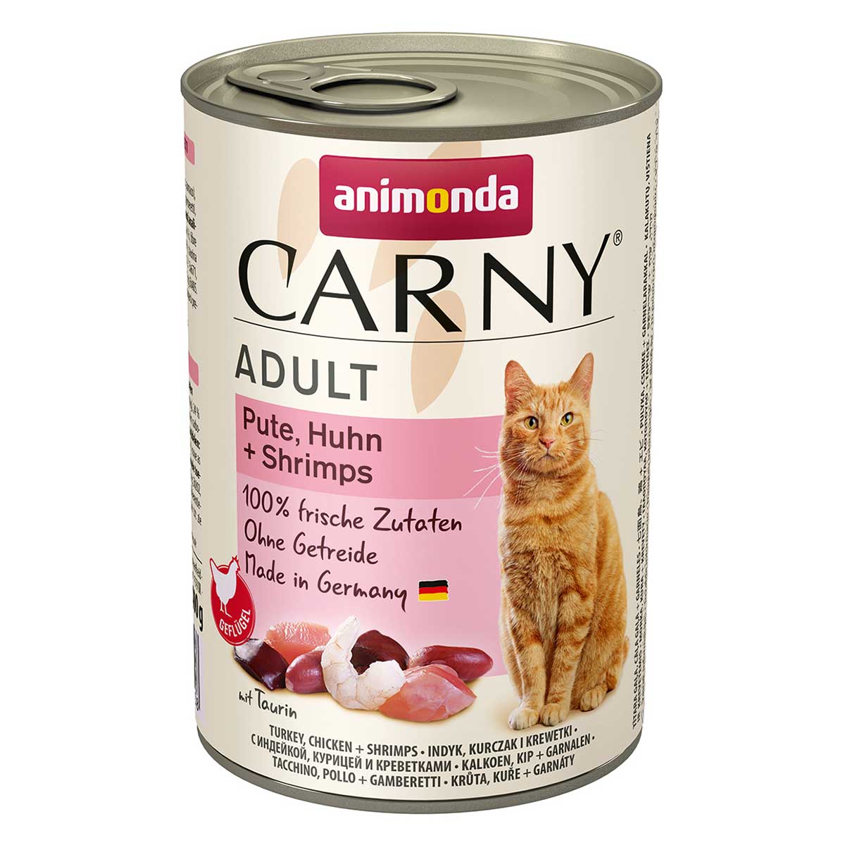 animonda Carny Adt Pute, Huhn und Shrimps 24x400g