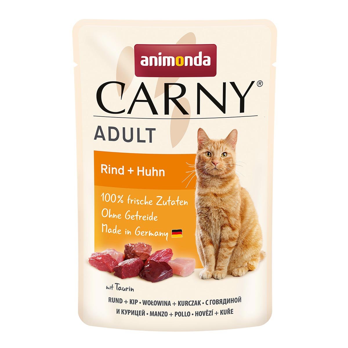 animonda Carny Adult Rind + Huhn 24x85g