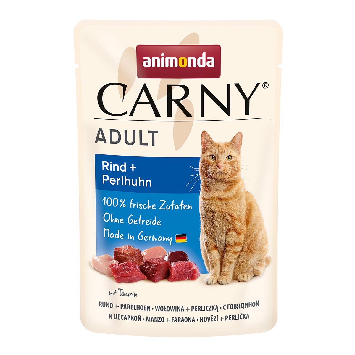 Levně Animonda Carny Adult hovězí a perlička 24x85g