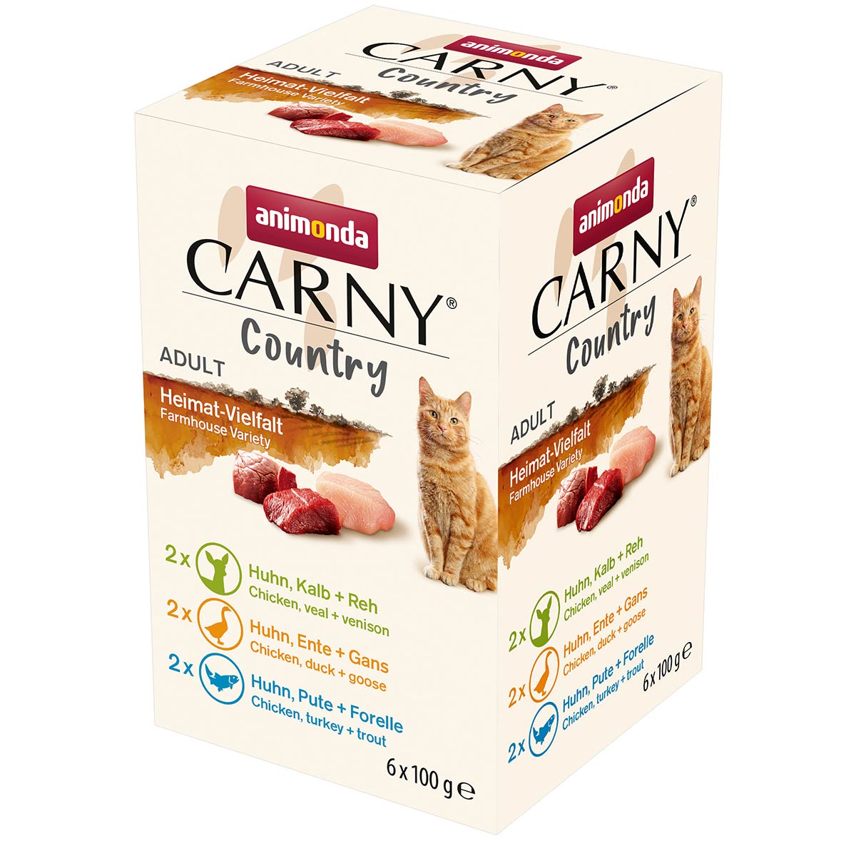 Animonda Carny Country Adult Heimat-Vielfalt 24x100g