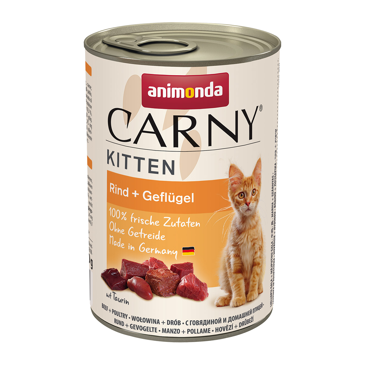 animonda Carny Kitten Rind + Geflügel 24x400g