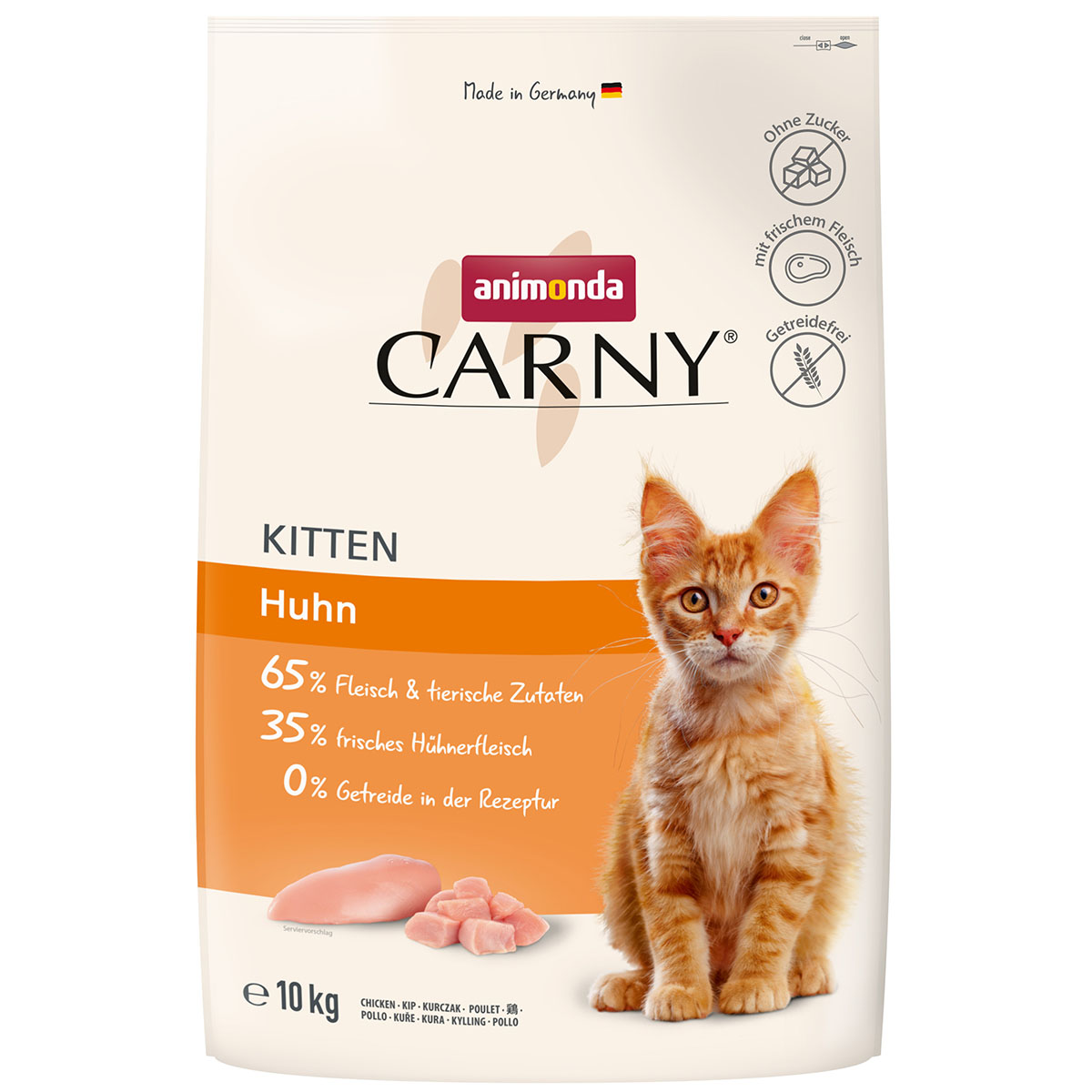 Animonda Carny Kitten kuře 2 × 10 kg