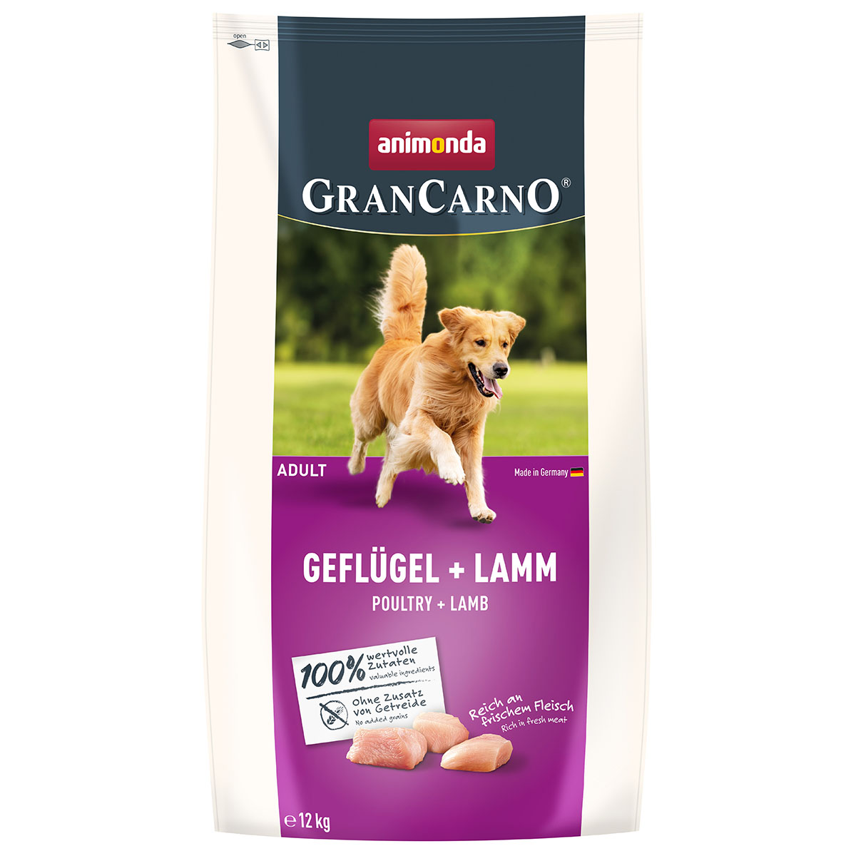 Animonda GranCarno Adult Drůbež + Jáhly 12kg