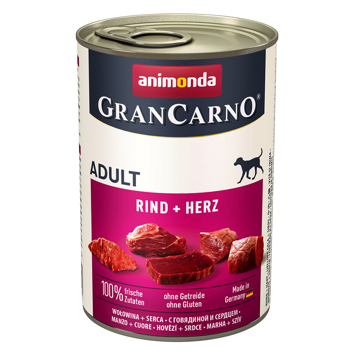 Animonda GranCarno Adult s hovězím a srdci 6x400g