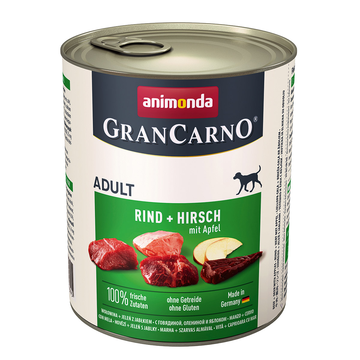 Animonda GranCarno Adult hovězím a jelením maso s jablky 6x800g