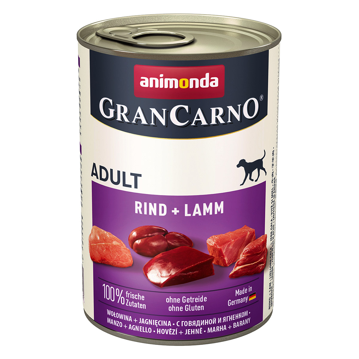 Levně Animonda GranCarno Adult s hovězím a jehněčím masem 24x400g