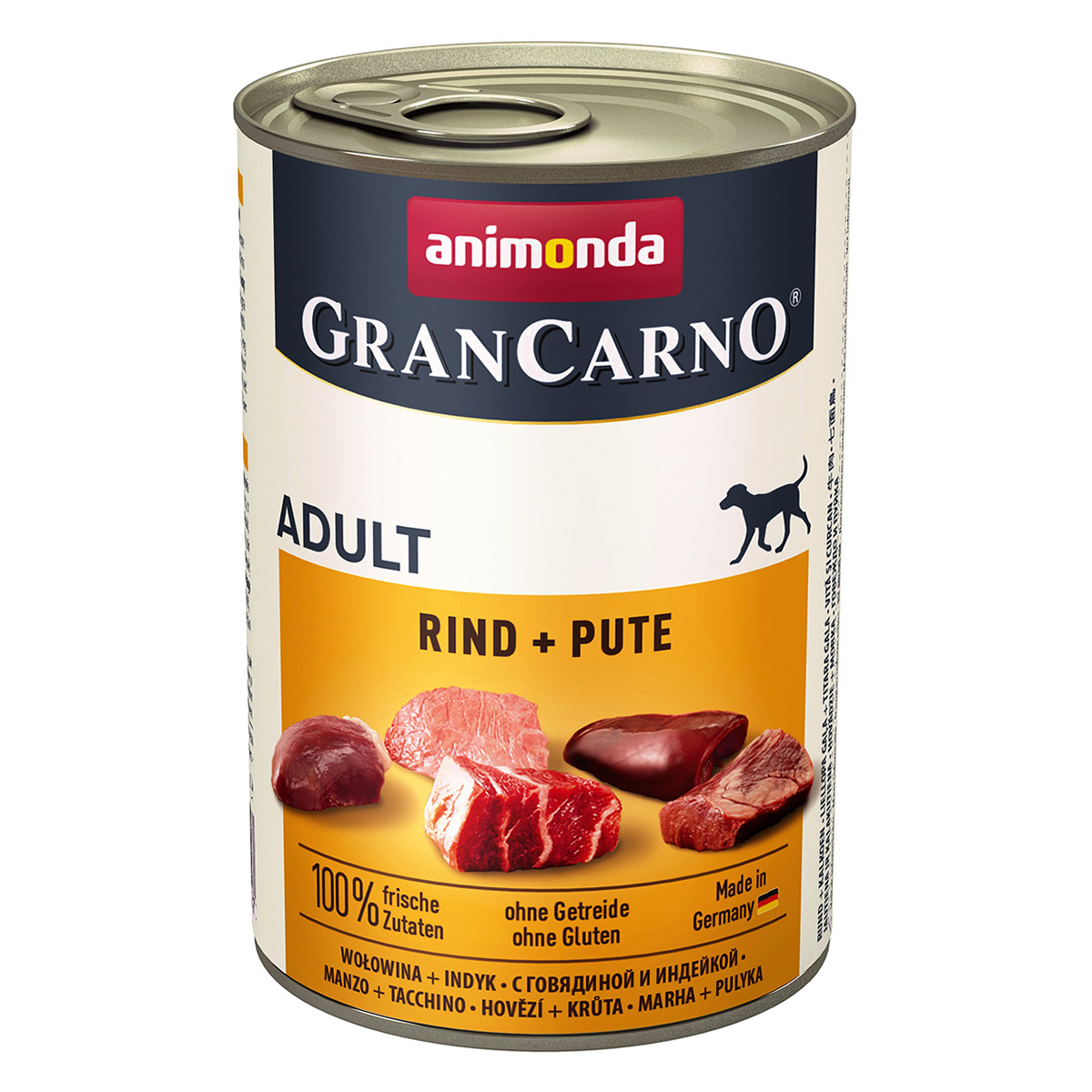 Animonda GranCarno Adult hovězí a krůtí maso 6x400g