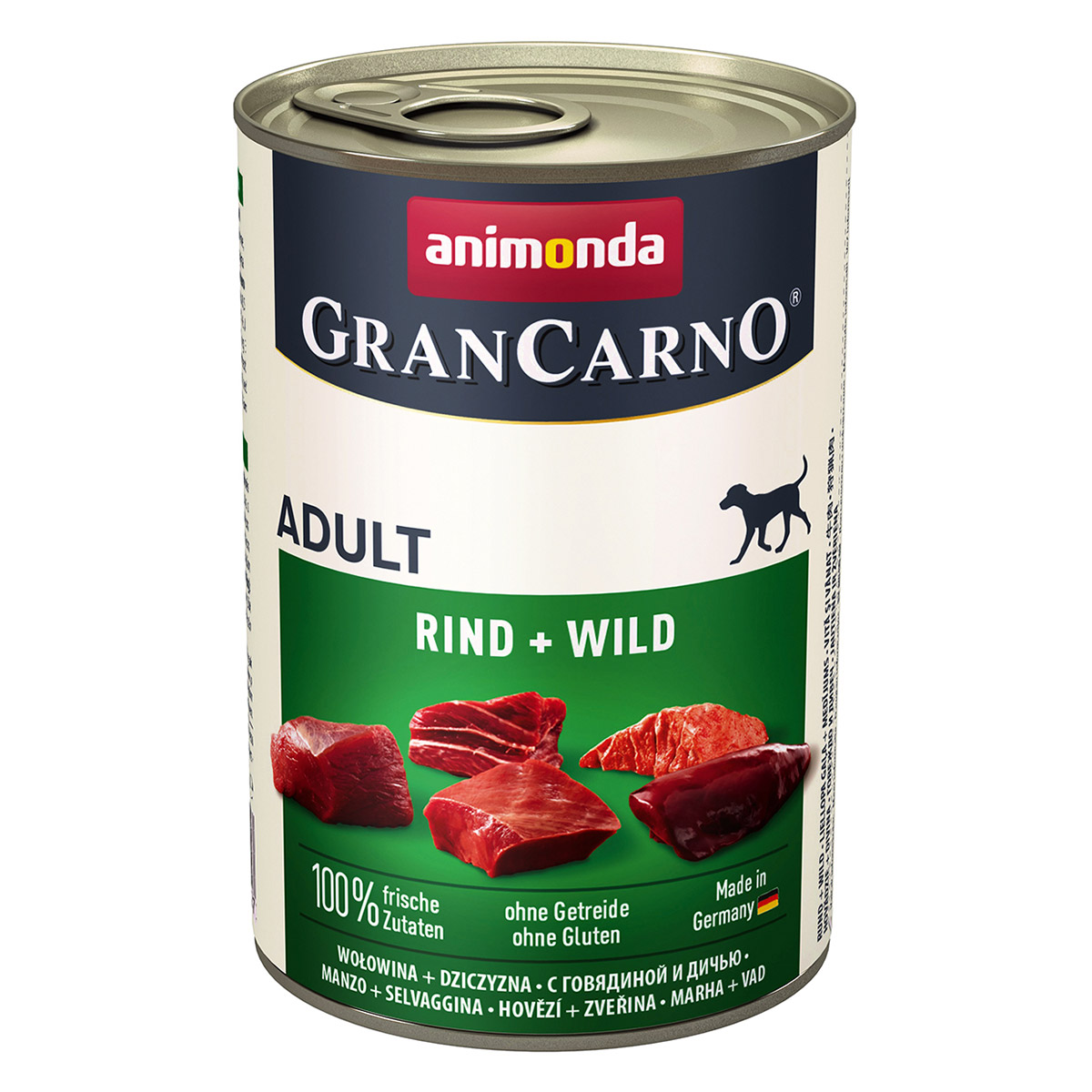 Animonda GranCarno Original Adult s hovězím masem a zvěřinou 6x400g