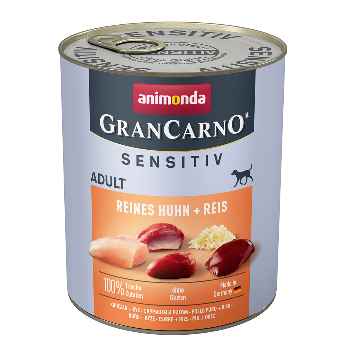 Levně GranCarno Adult Sensitiv čisté kuře a rýže 6x800g