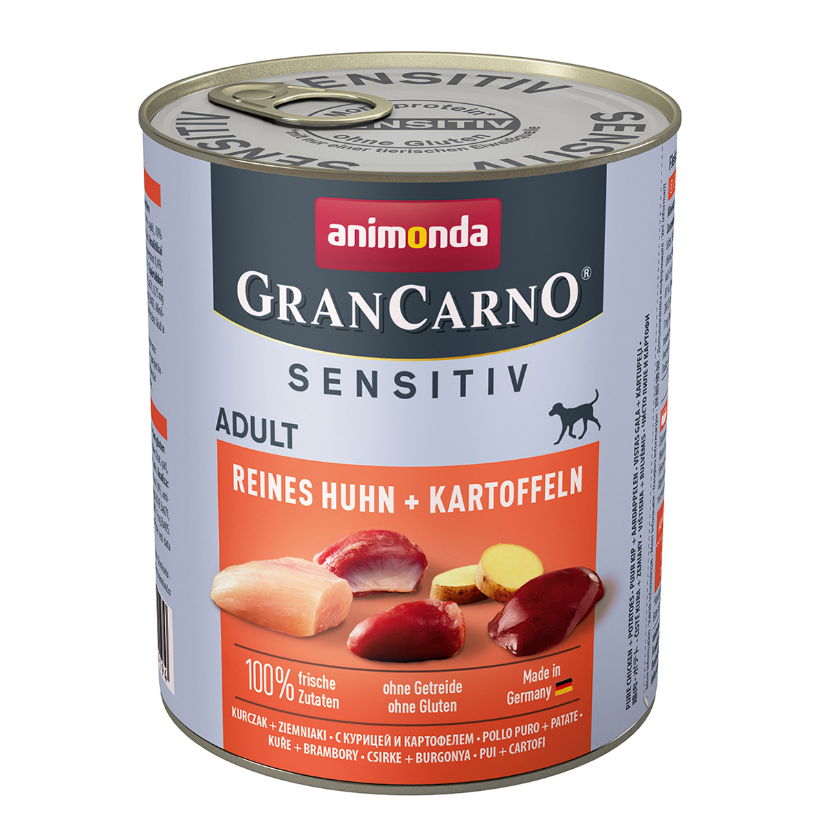 Levně Animonda Grancarno Sensitiv kuřecí maso a brambory 12× 800 g