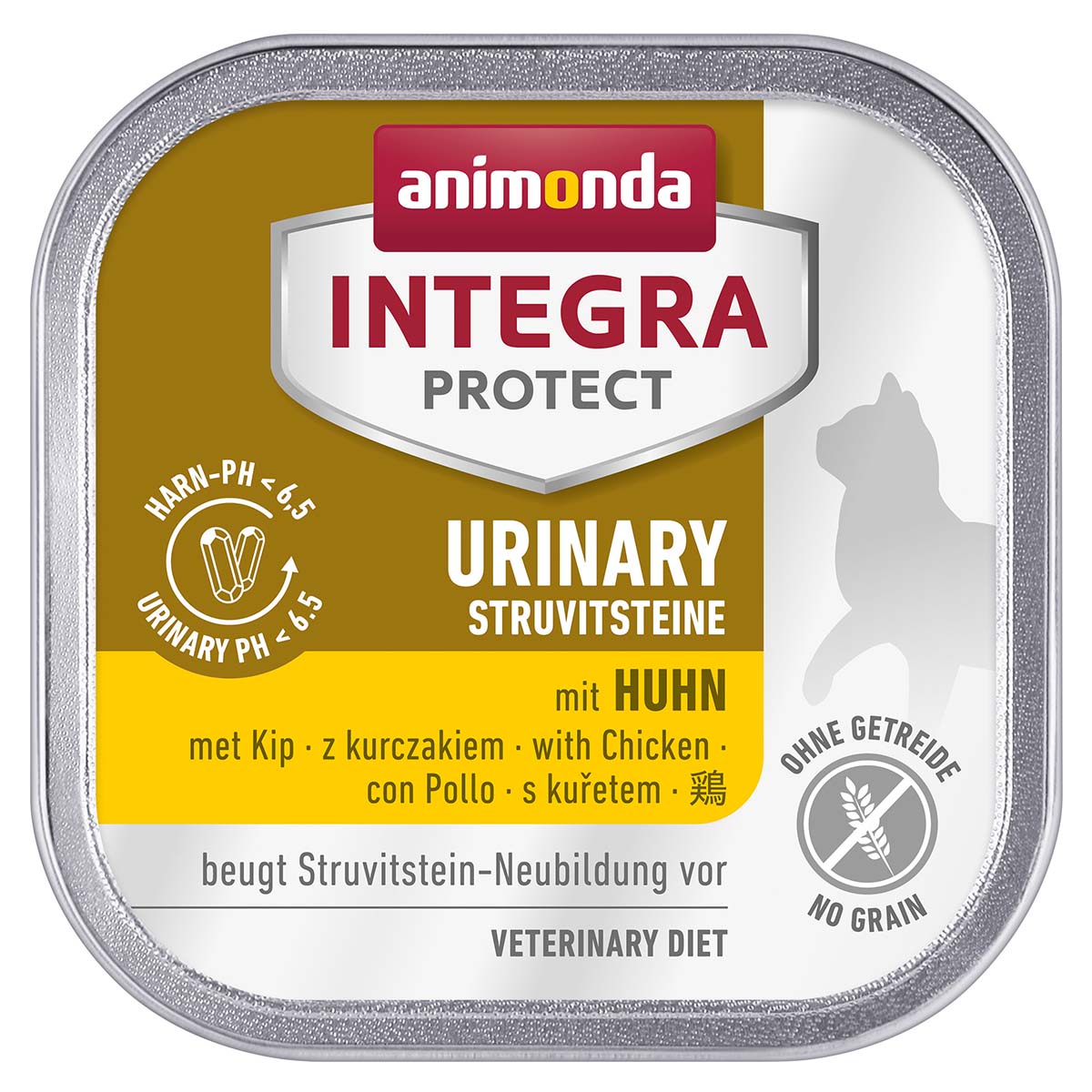 Levně animonda INTEGRA PROTECT Adult Urinary proti struvitovým kamenům s kuřecím masem 16 × 100 g