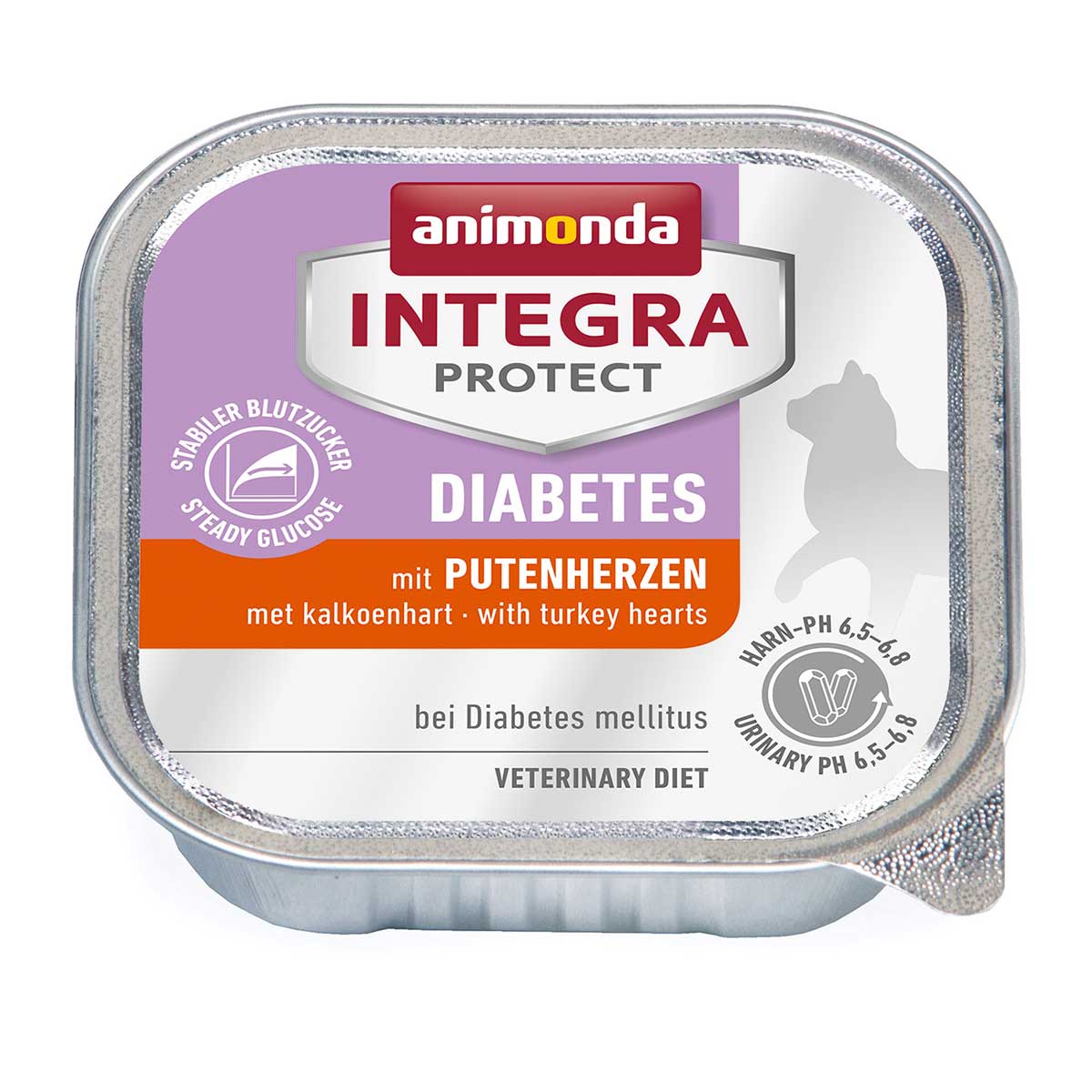 animonda Integra Protect Diabetes mit Putenherz 32x100g