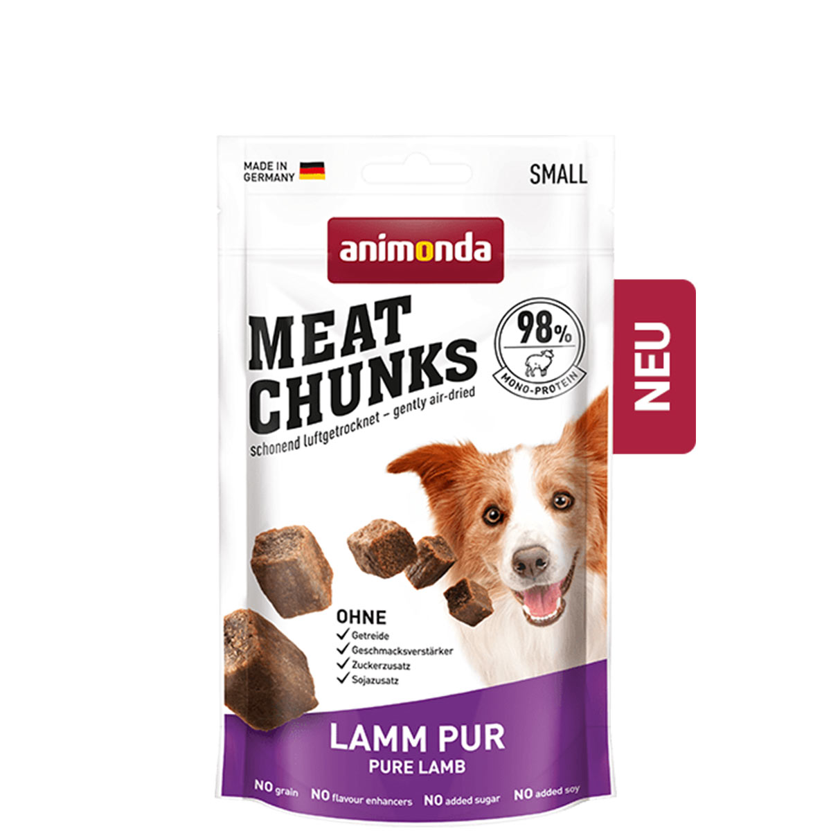 Levně Animonda Meat Chunks čisté jehněčí maso 60g