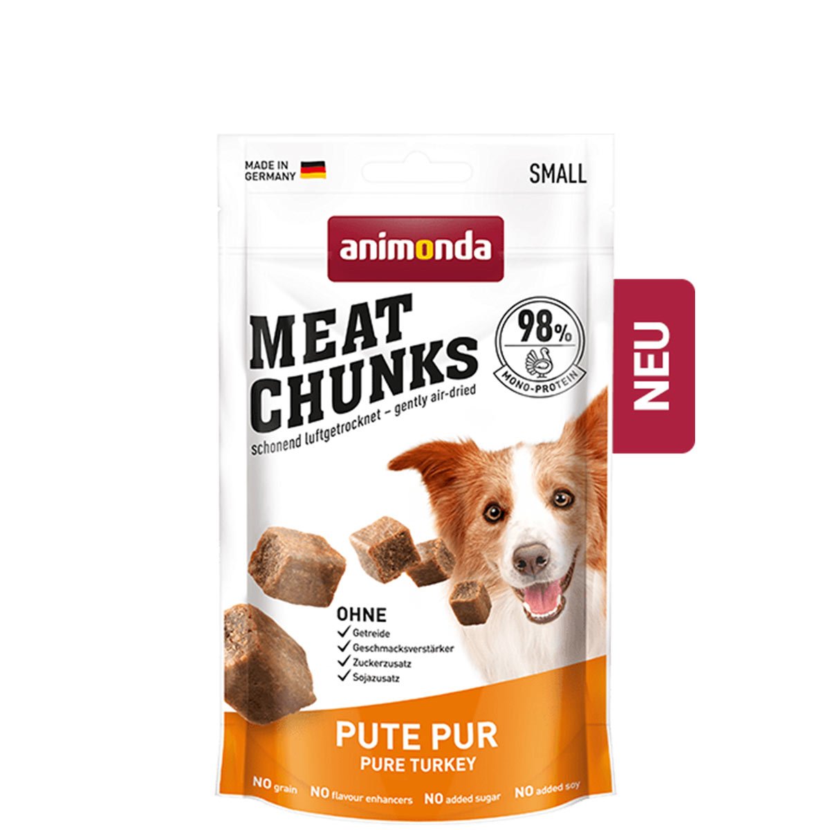 Levně Animonda Meat Chunks čisté krůtí maso 60g