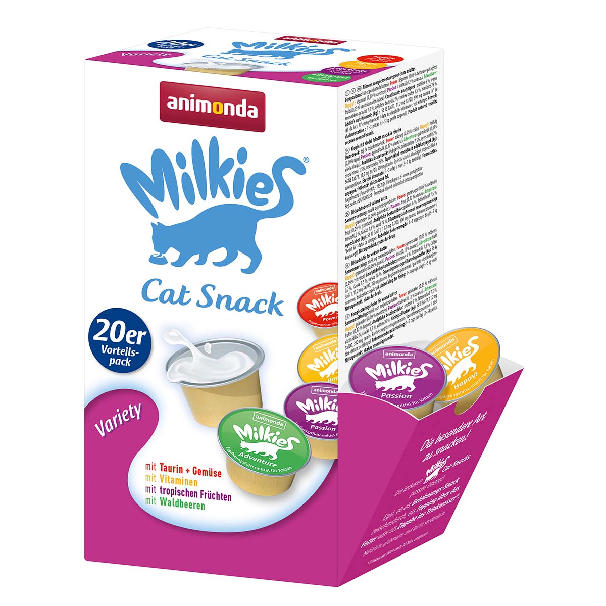 animonda Milkies Variety Cups 20x15g