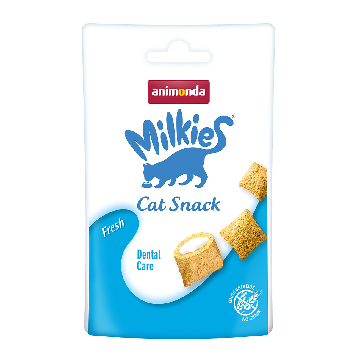 animonda Milkies Knusperkissen Fresh Dental Care 12x30g