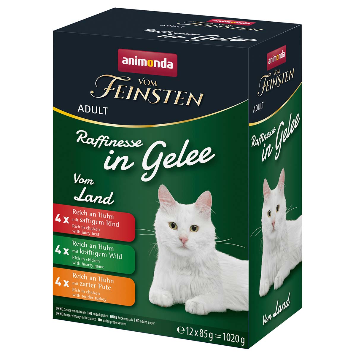 animonda vom Feinsten Adult Raffinesse in Gelee vom Land 12x85g