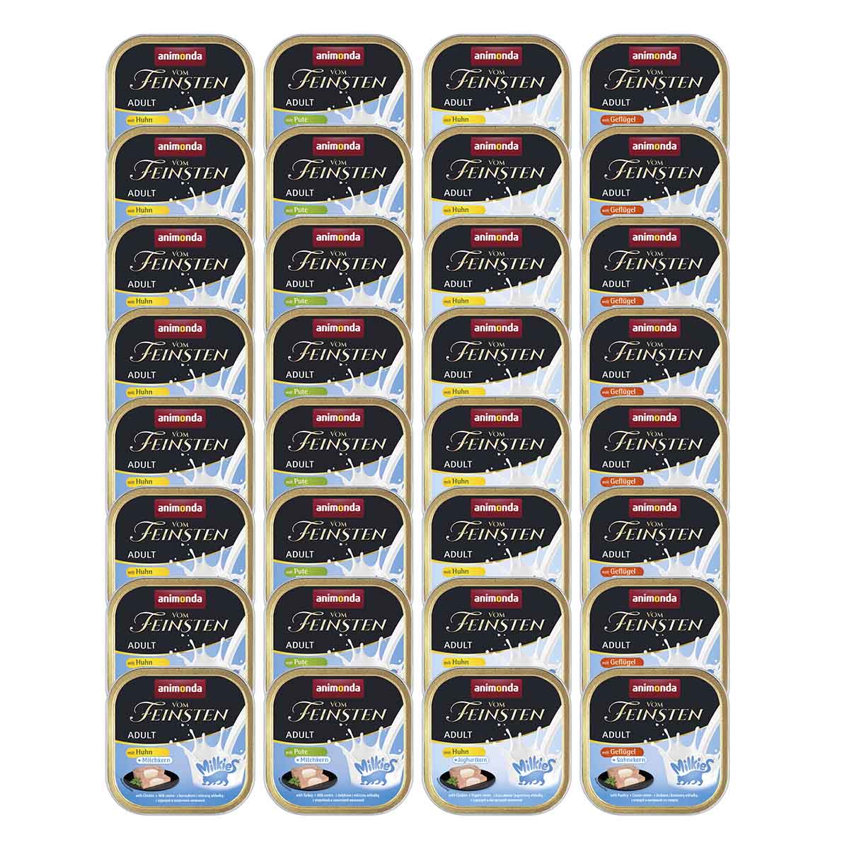 animonda Vom Feinsten Adult mix 32× 100 g