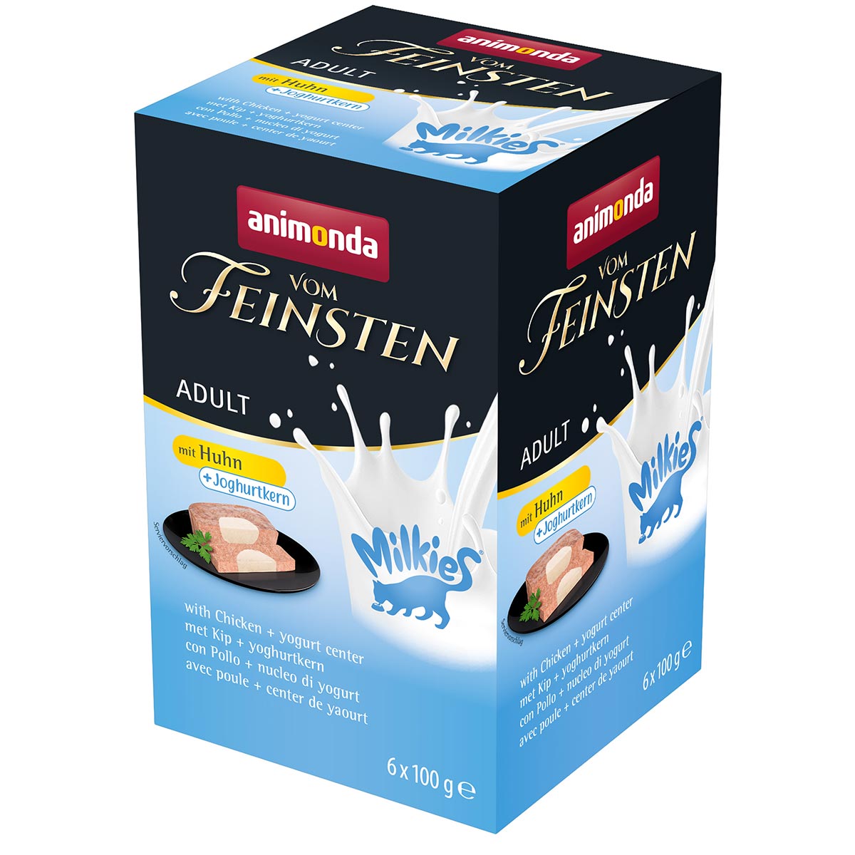 Animonda Vom Feinsten Adult kuře + jogurtový základ 32x100g