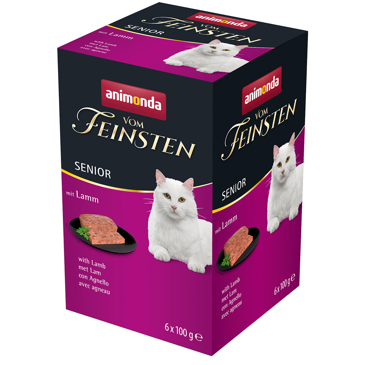 Animonda Vom Feinsten Senior jehněčí 32 × 100 g