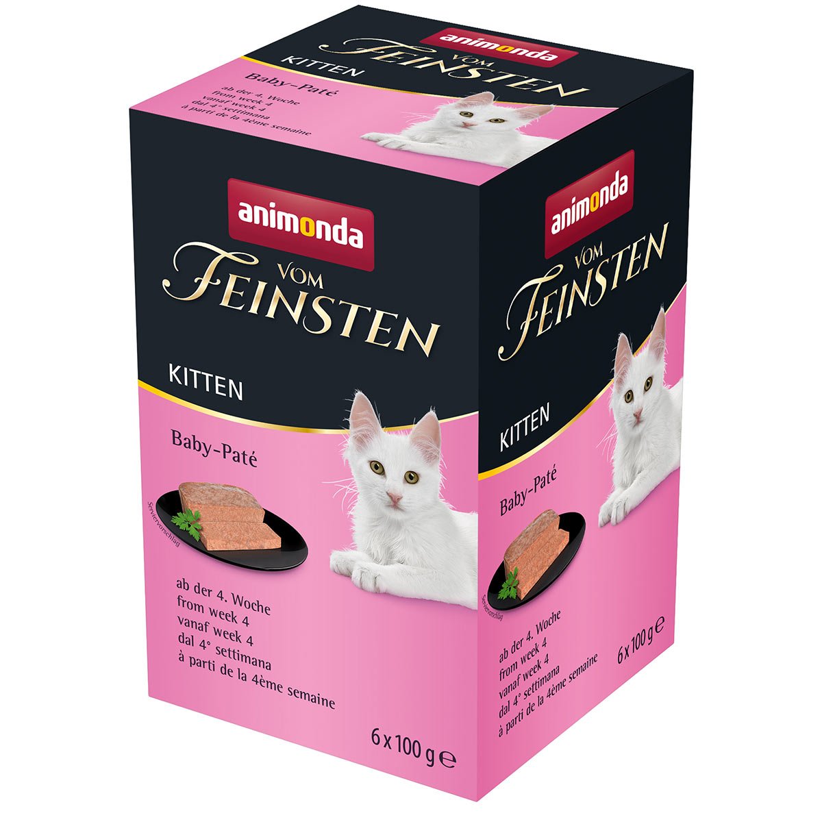 Levně Animonda Vom Feinsten Kitten Baby paštika 32x100g