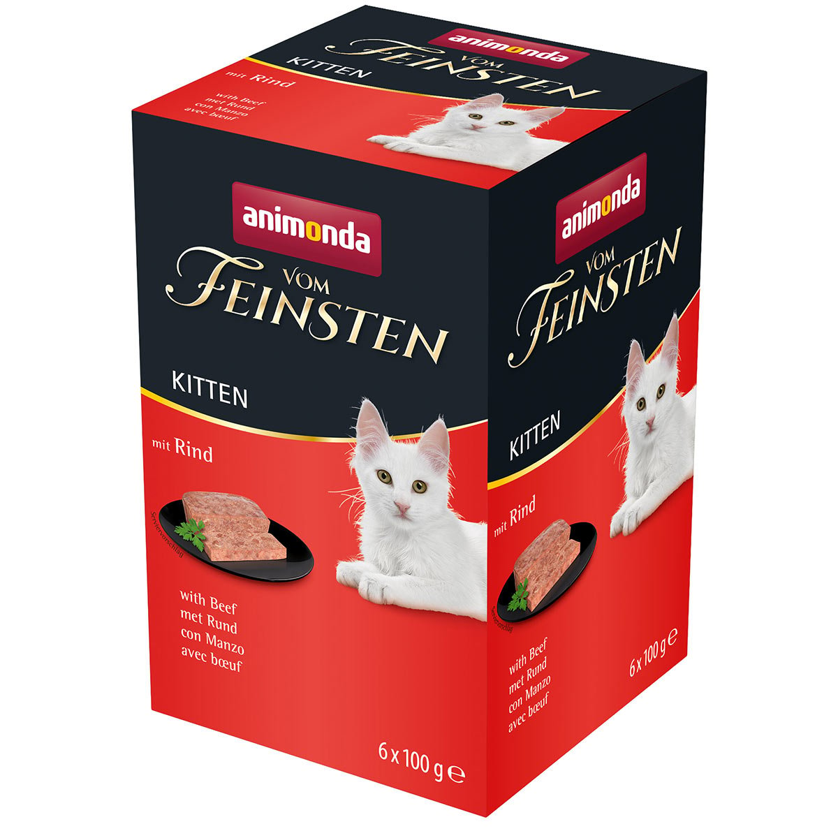 Levně Animonda Vom Feinsten Kitten hovězí 32x100g