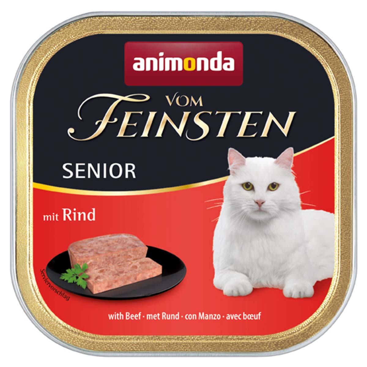 Levně Animonda Vom Feinsten Senior 64 × 100 g Hovězí maso