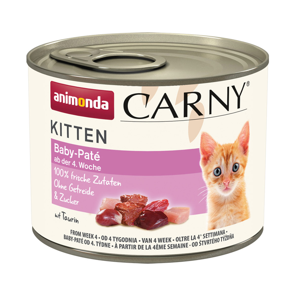 Levně Animonda Carny Kitten Baby paštika 12 × 200 g