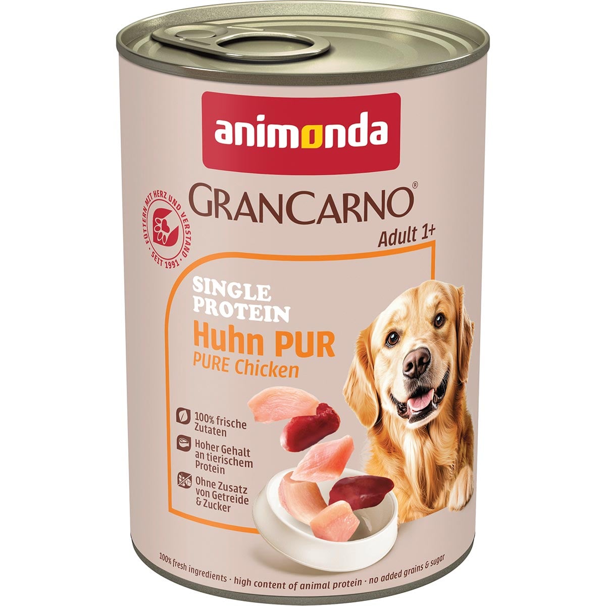 animonda GranCarno single protein Huhn pur
