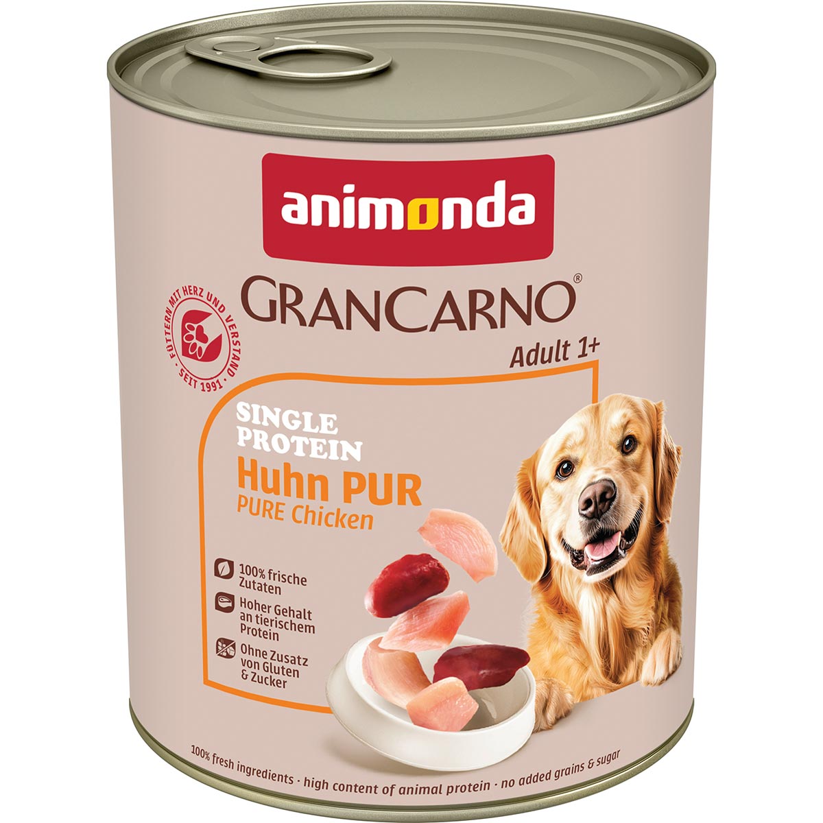 animonda GranCarno single protein Huhn pur