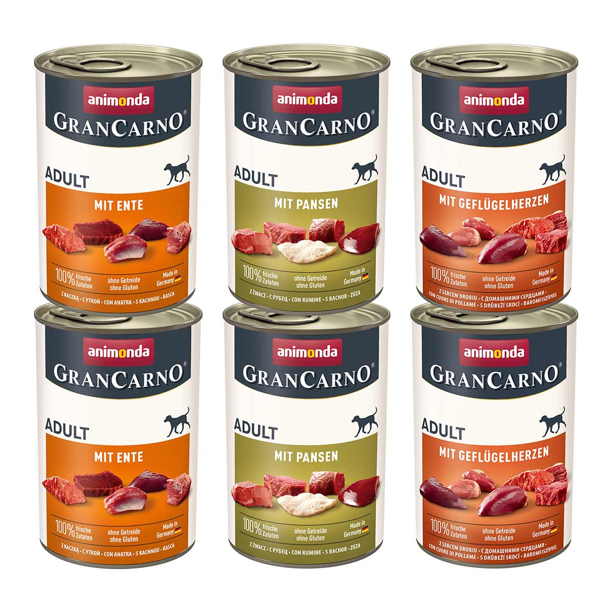 Animonda GranCarno Adult šťavnatá variace 24x400g
