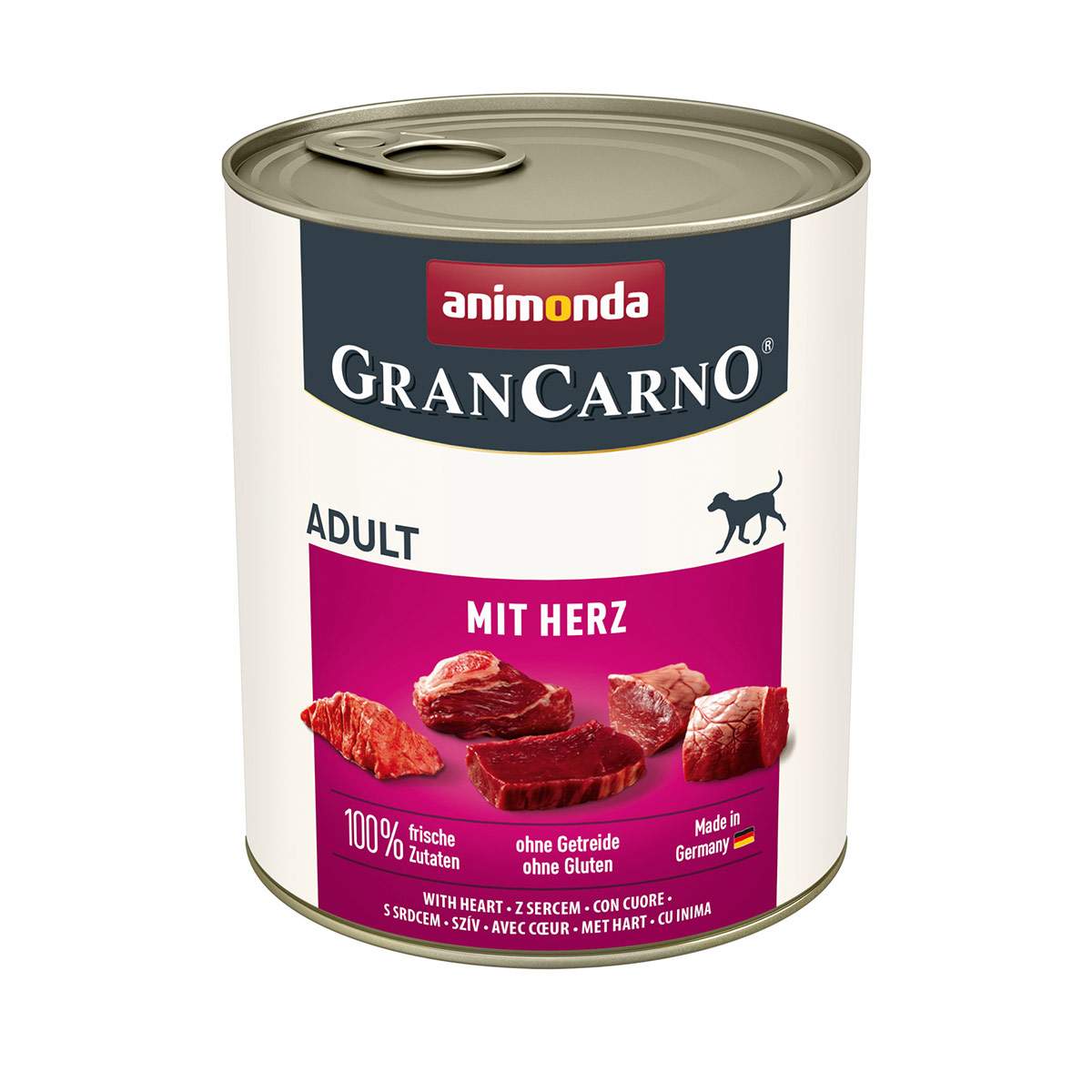 GranCarno Adult s srdcem 6x800g