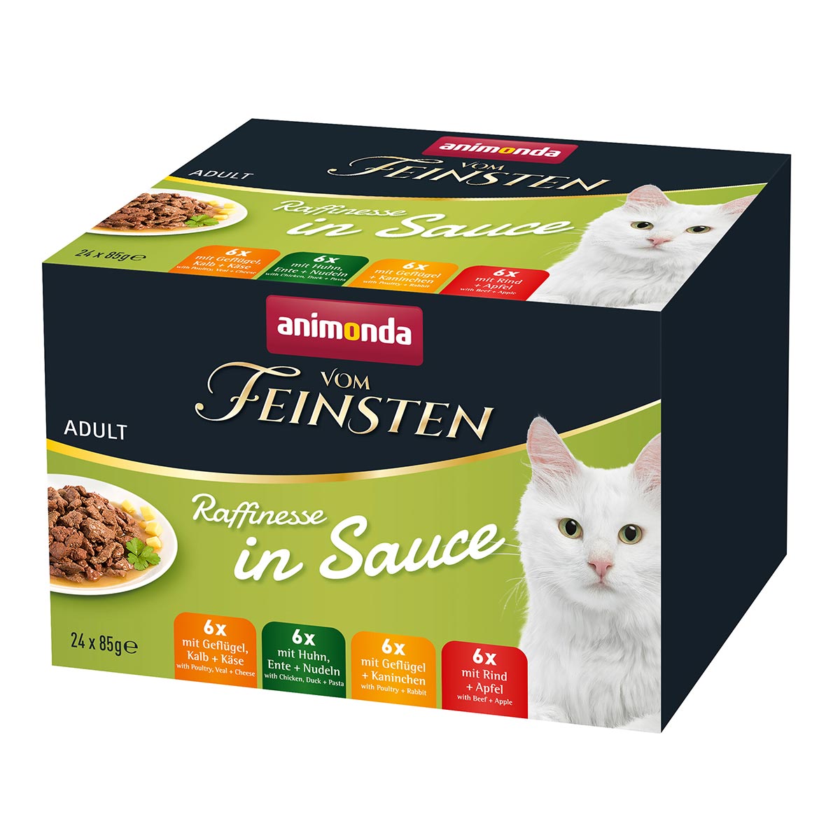animonda vom Feinsten Raffinesse Adult v omáčce 24 × 85 g