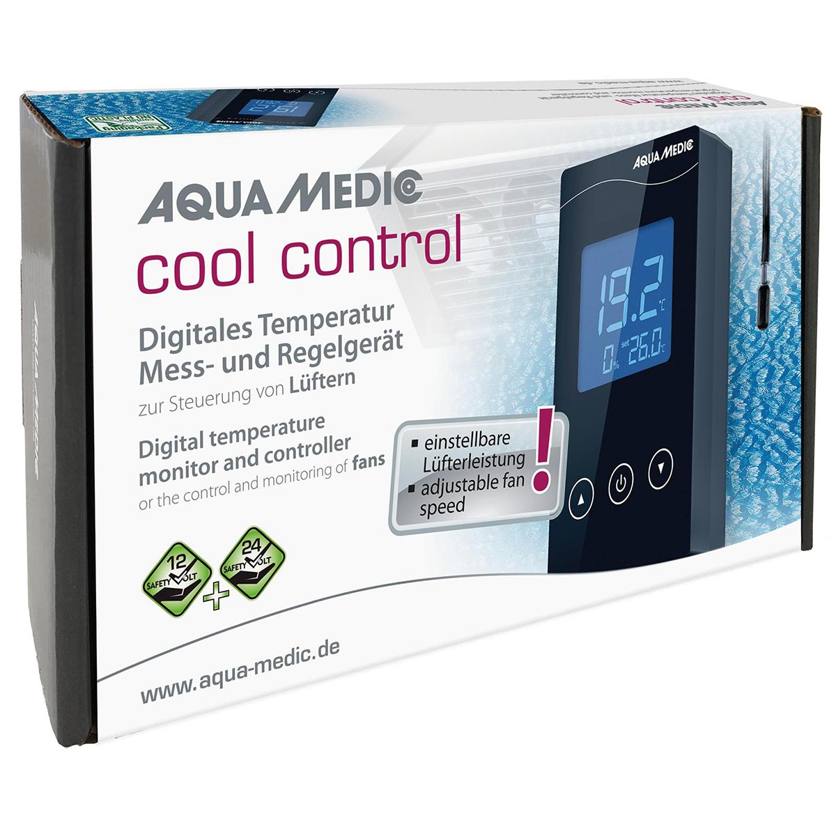 Aqua Medic ovládání ventilátoru cool control