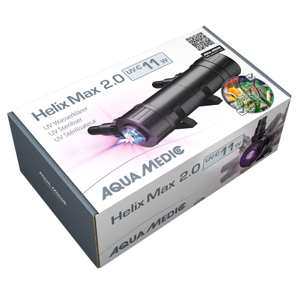 Levně Aqua Medic UV-C sterilizér vody Helix Max 2.0 11