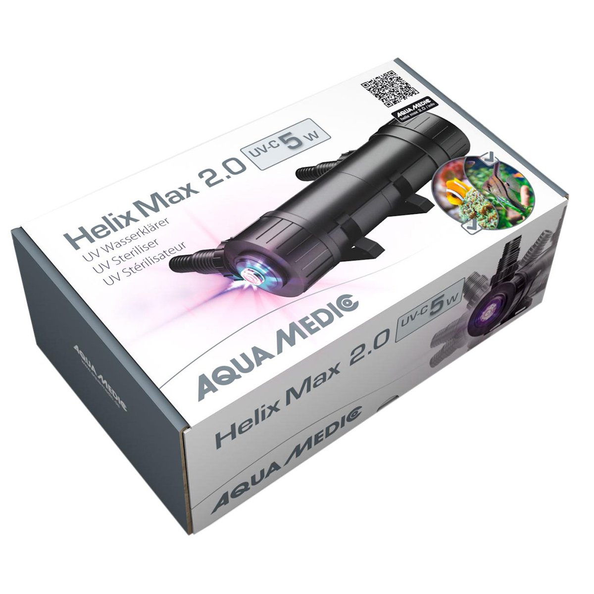 Aqua Medic UV-C sterilizér vody Helix Max 2.0 5