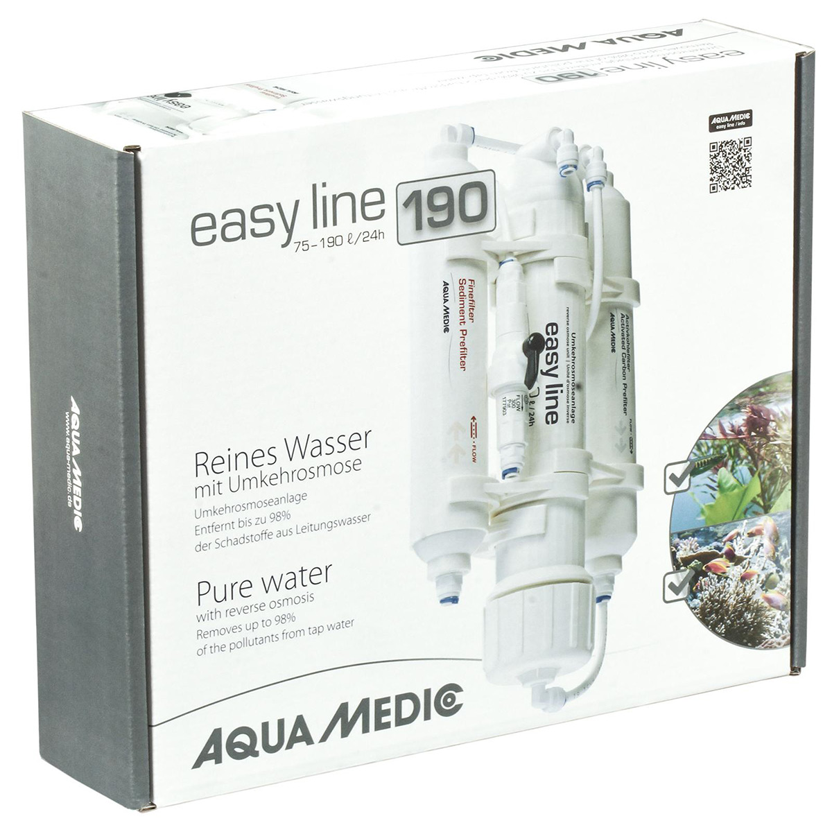 Aqua Medic reverzní osmóza Easy Line 190 l/den