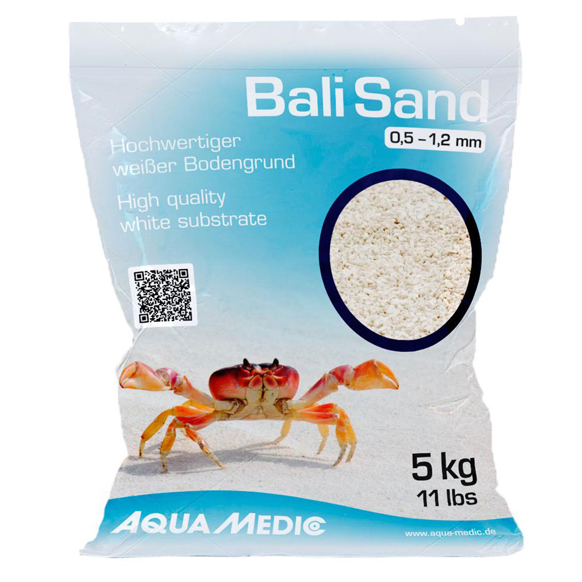 Aqua Medic Bali písek 5 0,5-1,2 mm zrnitost